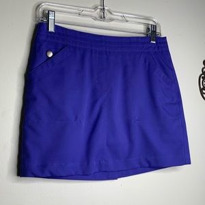 PGA Tour Solid Color Golf Skort Sz S